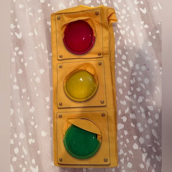 Light Up Toddler Traffic Light Costume with Red, Yellow, Green Lights - Picture 4 of 4